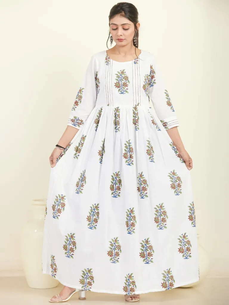 COTTON DRESS WHITE