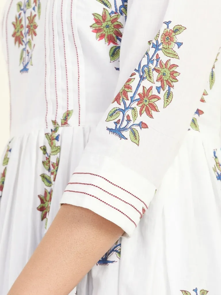 COTTON DRESS WHITE 5